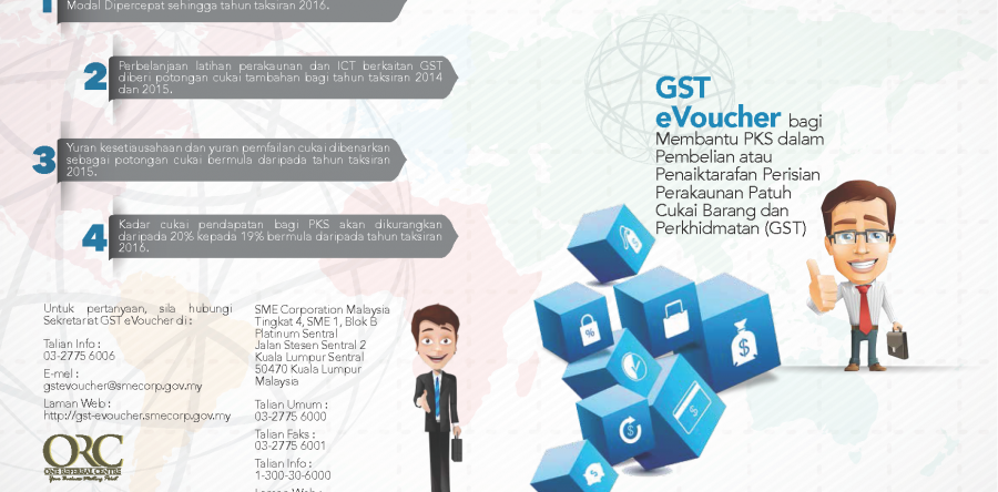 GST-eVoucher brochure (Malay)